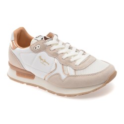 Pantofi sport PEPE JEANS albi