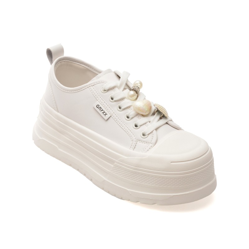 Pantofi sport GRYXX albi