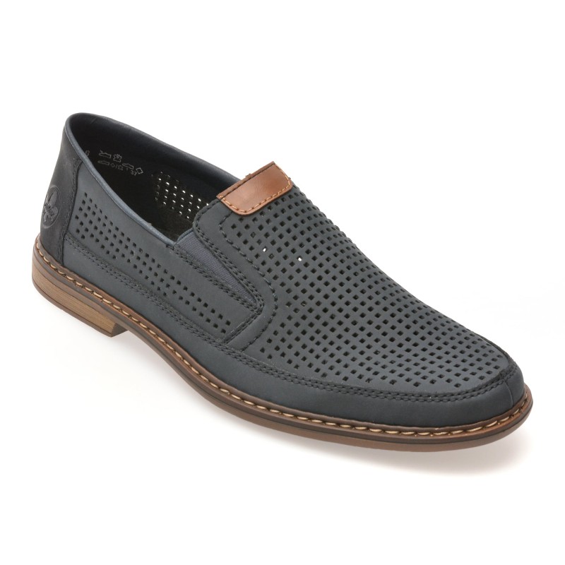 Pantofi RIEKER bleumarin