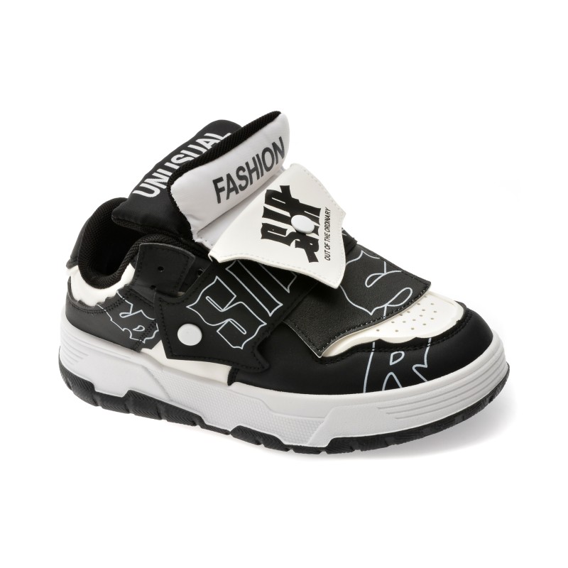 Pantofi sport FASHION alb-negri