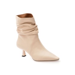 Botine elegante EPICA albe