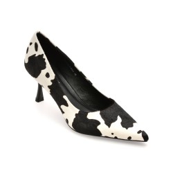 Pantofi eleganti EPICA PREMIUM alb-negru