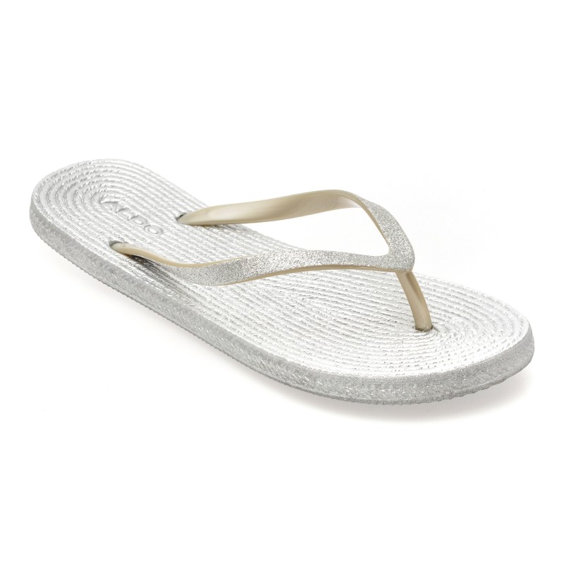 Papuci ALDO argintii