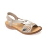 Sandale RIEKER argintii