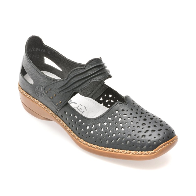 Pantofi RIEKER bleumarin