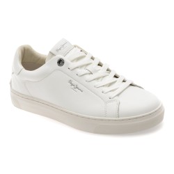 Pantofi sport PEPE JEANS albi