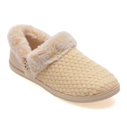 Papuci SKECHERS bej