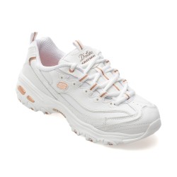 Pantofi sport SKECHERS albi