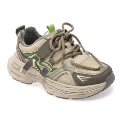 Pantofi sport SELECTION KIDS kaki