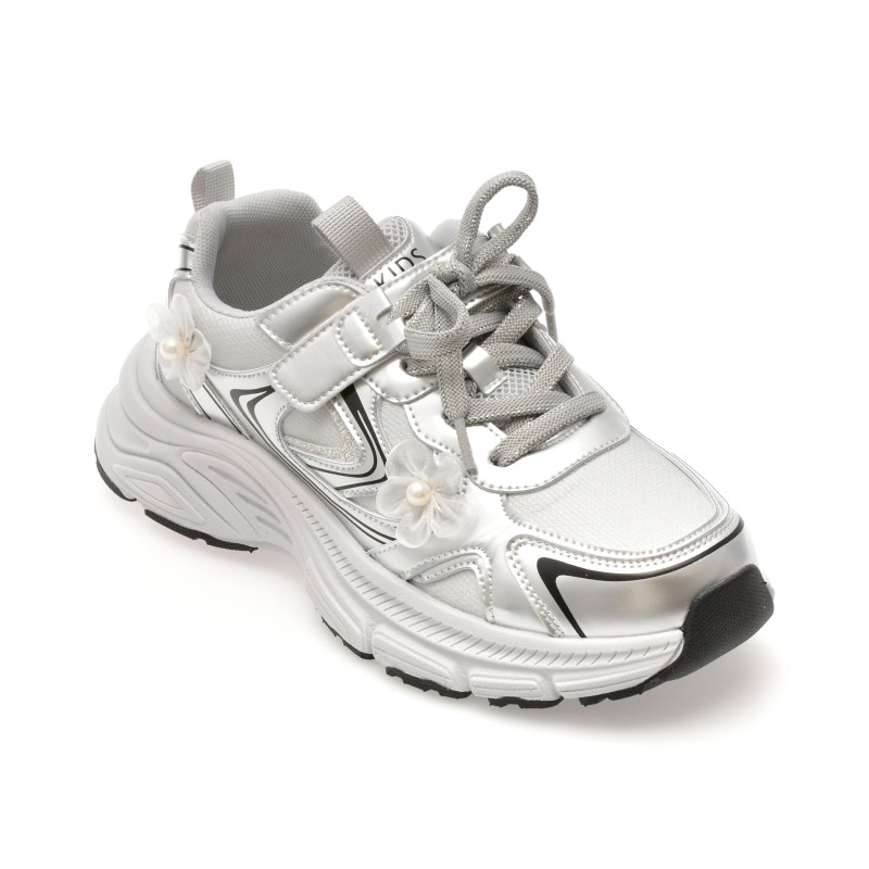 Pantofi sport SELECTION KIDS argintii