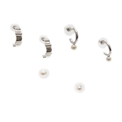 Cercei ALDO argintii