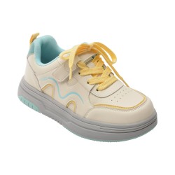 Pantofi sport SELECTION KIDS albi
