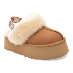 Papuci UGG maro
