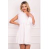 Rochie Atmosphere alba de cununie din tafta