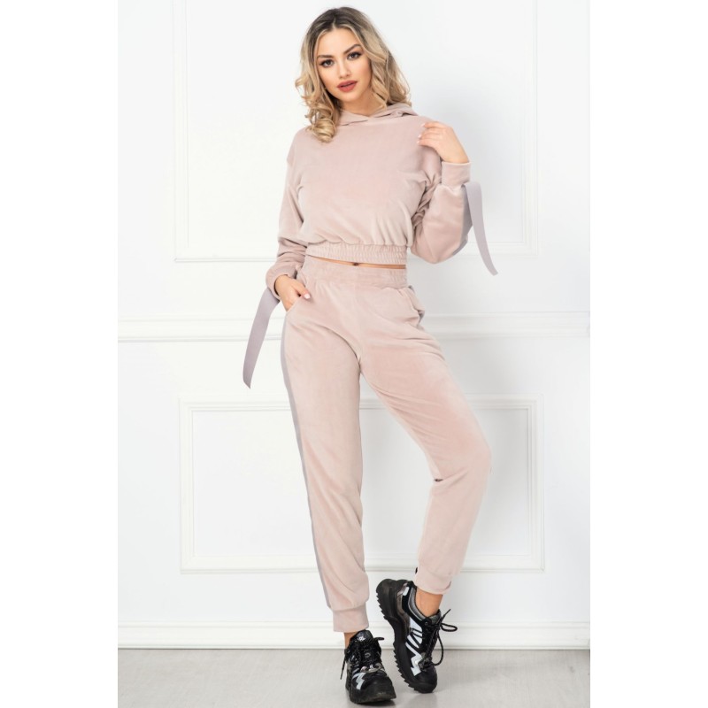 Trening InPuff dama din catifea nude cu vipusca