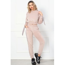 Trening InPuff dama din catifea nude cu vipusca