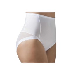 Chilot modelator Control alb cu talie medie