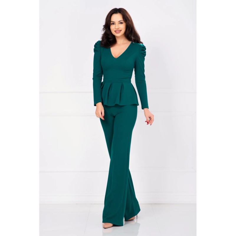 Compleu dama Marielle verde din doua piese