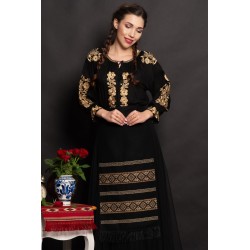 Fota traditionala Alice cu motivul rombului brodat