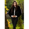 Haina de blana ecologica neagra scurta