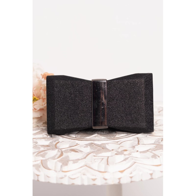 Geanta eleganta Cleopatra tip funda neagra