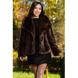 Haina de blana artificiala Barbara maro