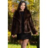 Haina de blana artificiala Barbara maro