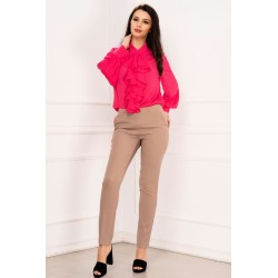 Pantaloni office eleganti Effect bej