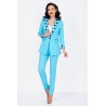 Pantaloni dama baby blue Trendya conici