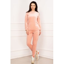 Trening asimetric din catifea rose Amelia By InPuff