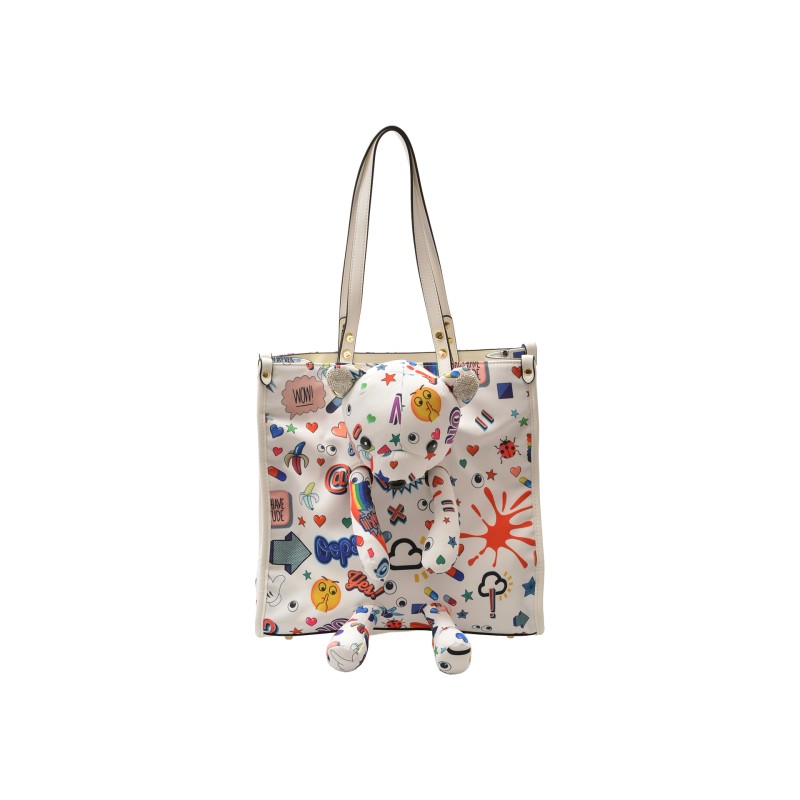 Geanta GRYXX alba, 2850, din piele ecologica