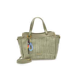 Geanta GRYXX verde, 8540, din piele ecologica