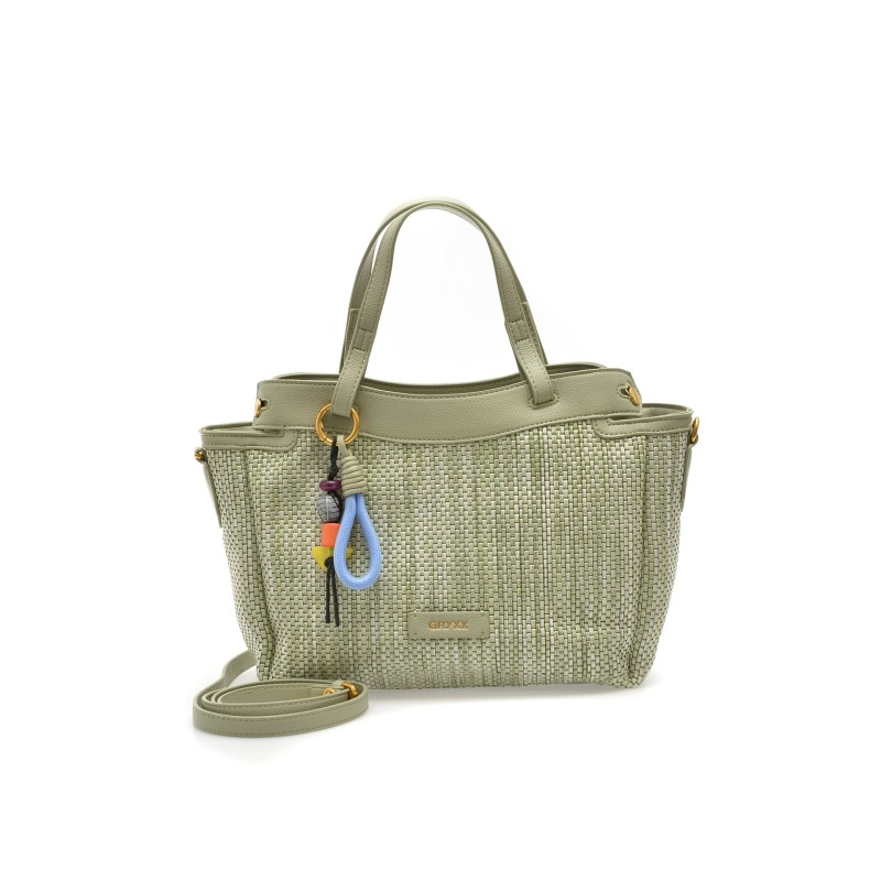 Geanta GRYXX verde, 8540, din piele ecologica