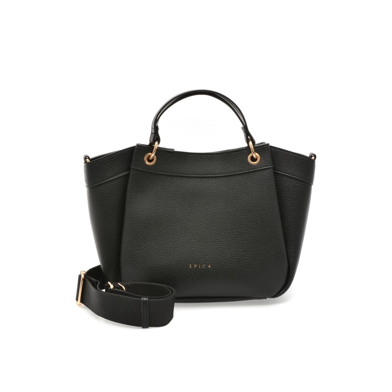 Geanta EPICA neagra, 243048, din piele ecologica