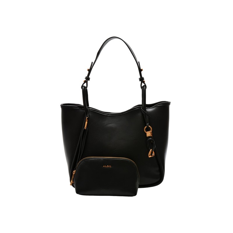 Geanta ALDO neagra, RHAUBAEN 001, din piele ecologica
