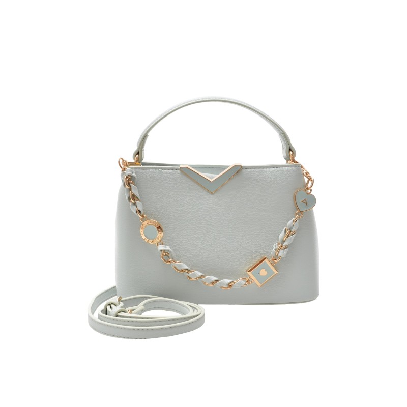 Geanta ALDO albastra, VALENTYA 400, din piele ecologica