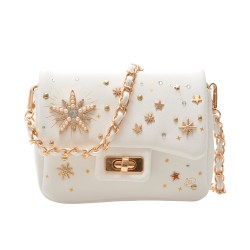 Geanta ALDO alba, CELESTIALBAG 100, din piele ecologica