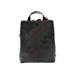 Rucsac DESIGUAL negru, SAKP43, din piele ecologica