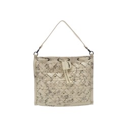 Geanta DESIGUAL alba, SAKP27, din piele ecologica