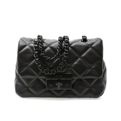 Geanta ALDO neagra, LATISSE 008, din piele ecologica