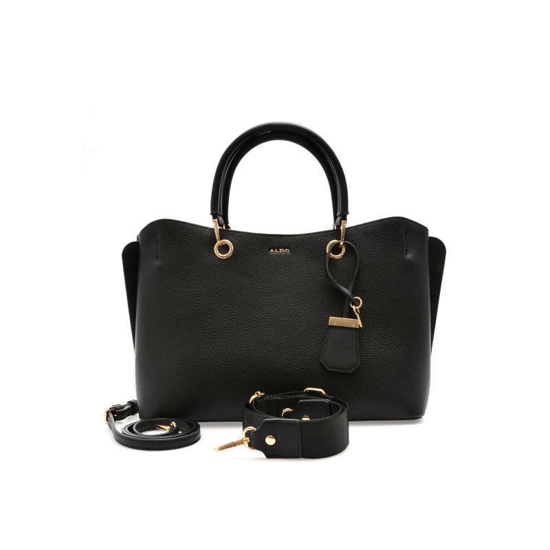 Geanta ALDO neagra, EILE 001, din piele ecologica