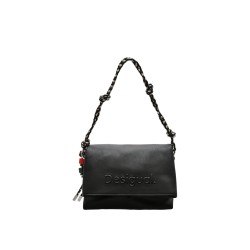 Geanta DESIGUAL neagra, SAXP61, din piele ecologica