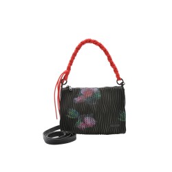 Geanta DESIGUAL neagra, SAXPAL, din piele ecologica