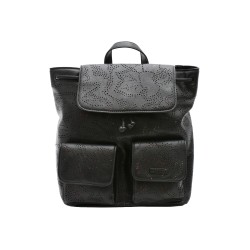 Rucsac DESIGUAL negru, SAKP30, din piele ecologica