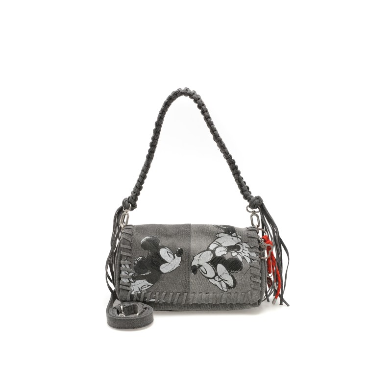 Geanta DESIGUAL albastra, SAXD18, din material textil