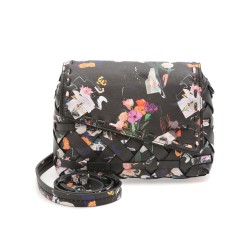 Geanta DESIGUAL neagra, SAXPB0, din piele ecologica