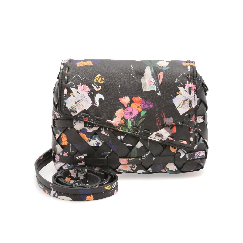 Geanta DESIGUAL neagra, SAXPB0, din piele ecologica