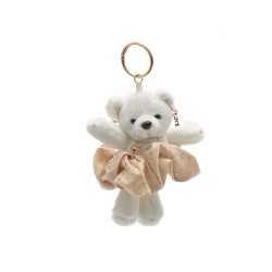 Breloc ALDO alb, BUBBLESS 102, din material textil