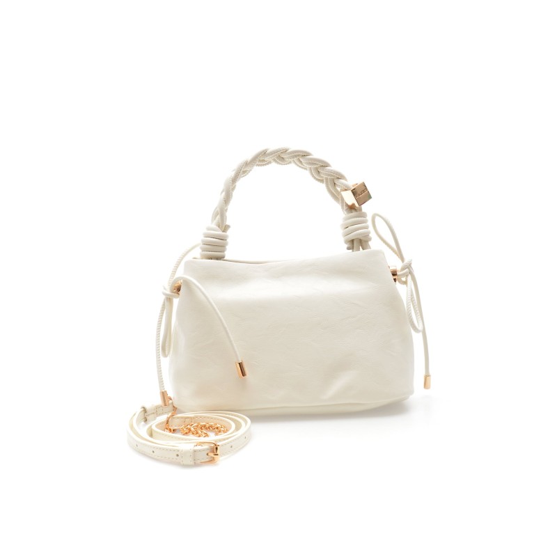 Geanta ALDO alba, CORALISE 108, din piele ecologica