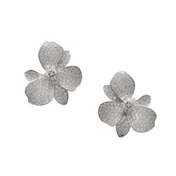 Cercei ALDO argintii, DAISYDRIP 973, din metal